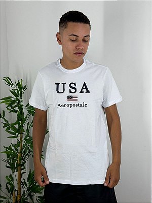 Camiseta Aeropostale Platinum Branca 87140110-3