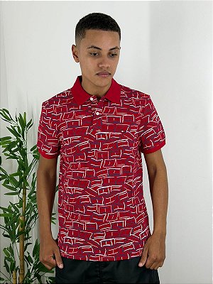 Polo Tommy Hilfiger Vermelha MW42757