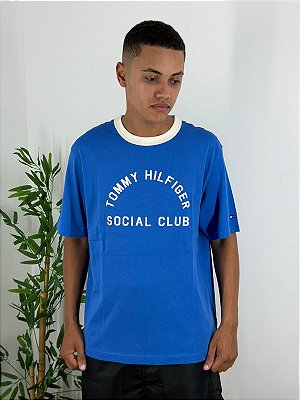 Camiseta Tommy Hilfiger Azul MW42388