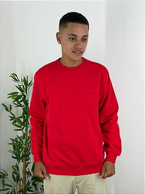 Moletom Quiksilver Care Emb Vermelho Q423A0046