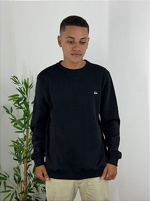 Moletom Quiksilver Care Emb Preto Q423A0046