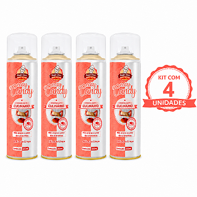 Kit c/4 Desmoldante Culinário 300ml - Easy Candy