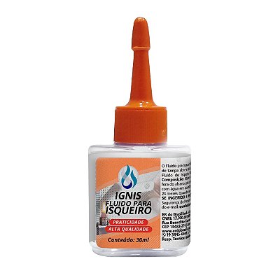 Fluido para Isqueiro 30ml - Ignis