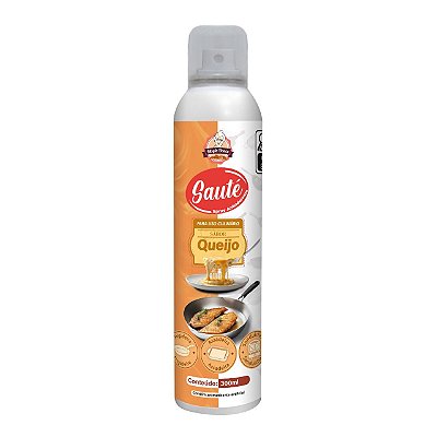 Spray Antiaderente Para Uso Culinário Sabor Queijo 300ml - Sauté