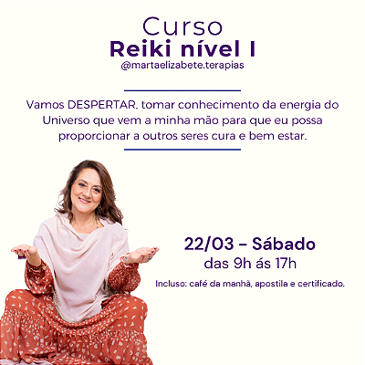 Curso de Reiki - Nível I