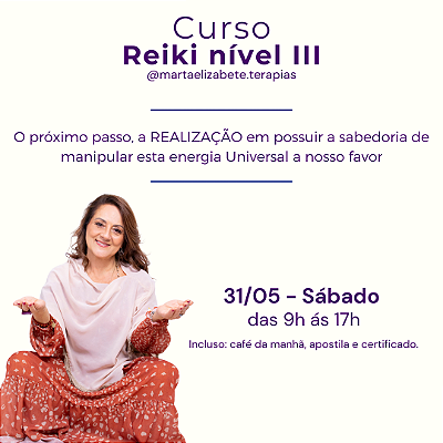 Curso de Reiki Nível III