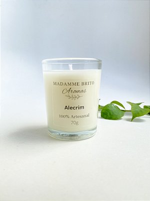 Vela Aromática Alecrim 70g