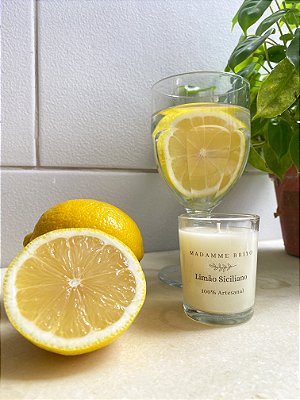 Vela Aromática Limão siciliano 70g