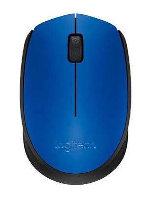 Mouse Logitech Wireless M170 Azul/Preto