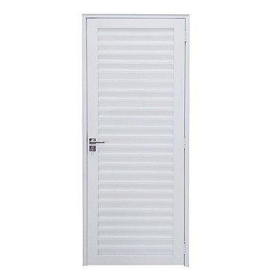 Porta Palheta de Alumínio Branco Maçaneta Premium Linha 30