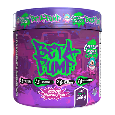 Pré-Treino Beta Pump Black Açaí 300g