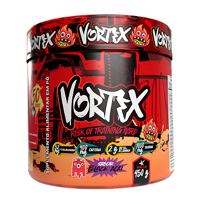 Pré-Treino Vortex Black Açaí 450g