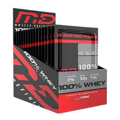 Whey 100% Sachê 10 Unidades
