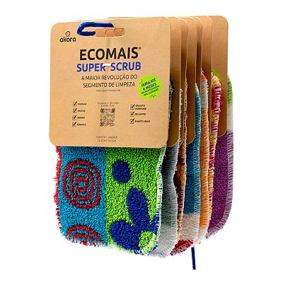 Super Scrub Ecomais Àkora (Estampas Exclusivas)