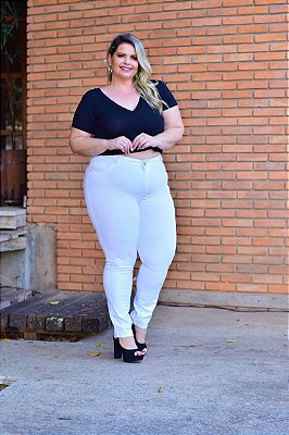 Calça Plus Size Feminino Alleppo Jeans Agatha
