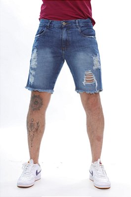 Bermuda Escura Masculina Alleppo Jeans Irlanda