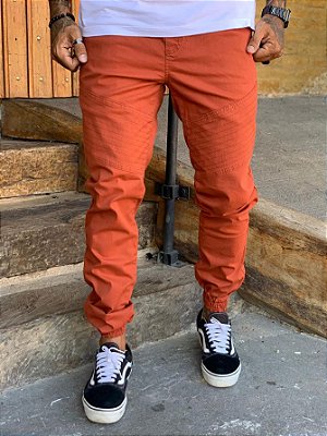 Calça Jogger Ferrugem Masculina Alleppo Jeans