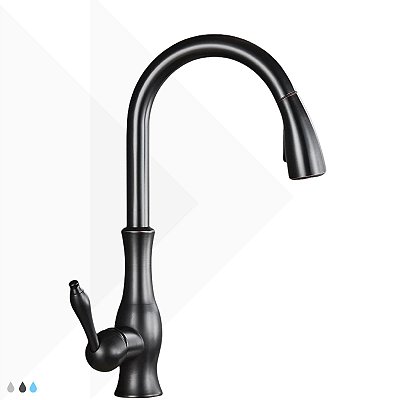 Torneira Monocomando Gourmet Parisi - Black