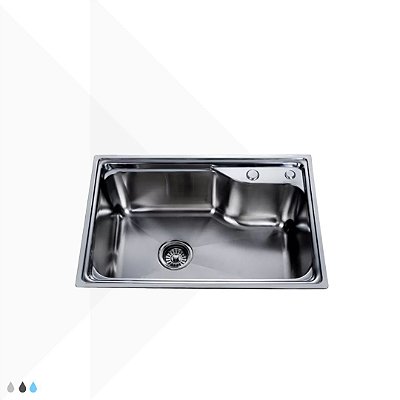 Cuba Pia de Cozinha em Inox 304 Gourmet com Acessórios