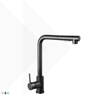 Torneira Monocomando Gourmet Viena - Black