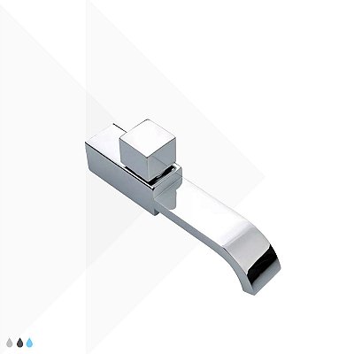 Torneira de Parede Nice - Cromado