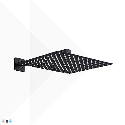 Chuveiro de Parede Quadratta - Black