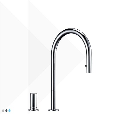 Torneira Monocomando Gourmet Manopla separada - Cromado