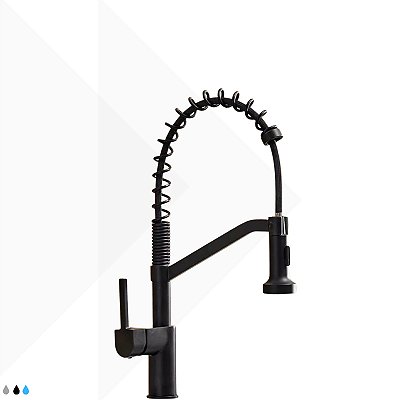 Torneira Monocomando Gourmet Lausanne - Black