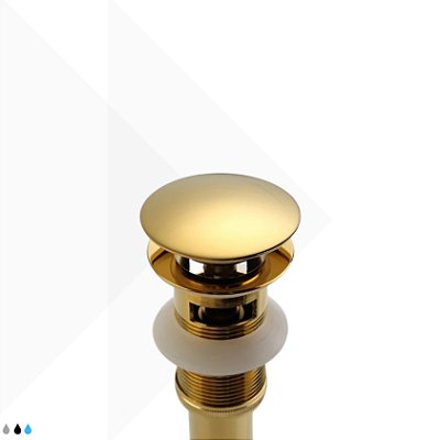 Válvula de Escoamento Luxo - Gold