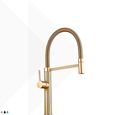 Torneira Monocomando Gourmet Varsóvia - Ouro