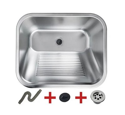 Cuba Inox 304/ Acabamento PVD 40x40