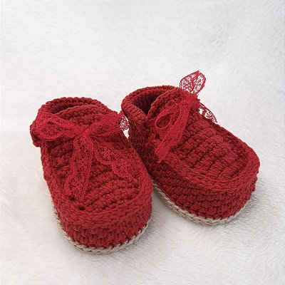 Mocassim Confort Feminino - cor Vermelho