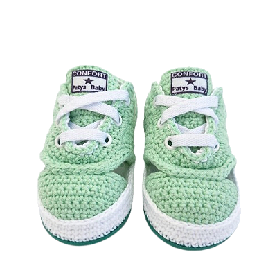 Tênis Confort - Cor Verde Candy - Tamanho 18 - calça de 6 a 8 meses aproximadamente