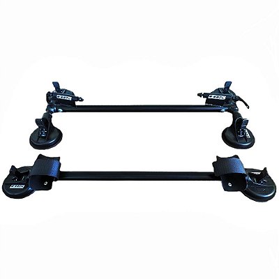 Rack Transbike de Teto 2 bicicletas com 6 Ventosas Fox