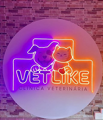 Neon Logo Adesivo