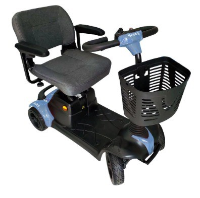 Cadeira de Rodas Scooter Elétrica Scott S Azul Ottobock