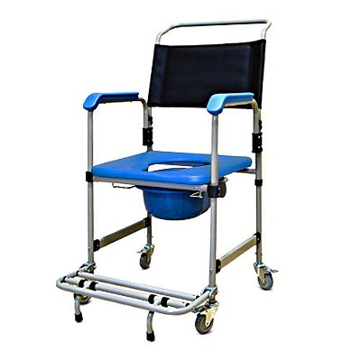 Cadeira Higiênica em Aço D50 Dellamed