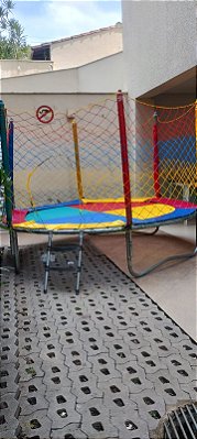 Locação de Cama Elástica Média-Duração final de Semana-R$140,00-Reserva via WhatshApp (31) 9 9174-2975 - Atendimento Betim e Região