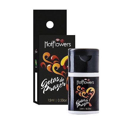 Gotas do Prazer 15ml - Hot Flowers Gotas do Prazer 15ml - Hot Flowers
