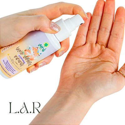 Óleo Vegetal Corporal Natural Infantil Lavanda, Amêndoa Doce, Semente de Uva e Algodão _ Verdi Natural