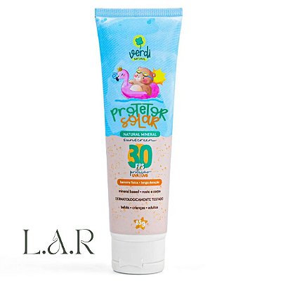 Protetor Solar Infantil Natural Mineral Físico_ Verdi Natural