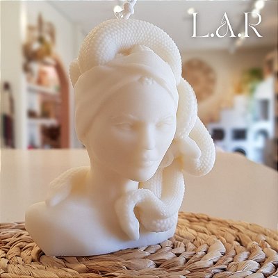 Vela Decorativa Medusa