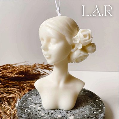 Vela Decorativa Rose