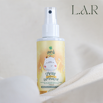 Spray Iluminador para Cabelos Loiros Camomila e Pantenol _ Verdi Natural