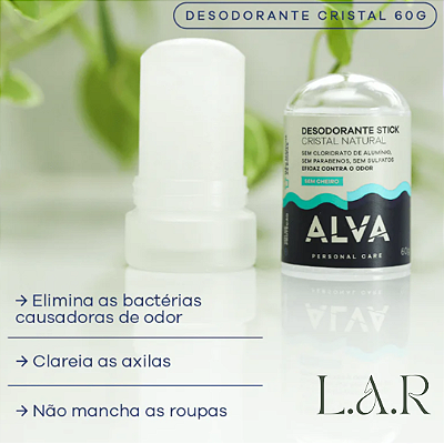 Desodorante Cristal 60g _ Alva