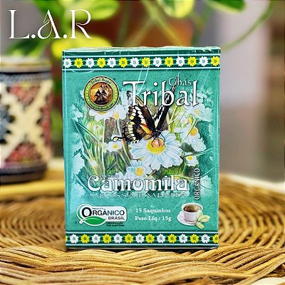 Chá Orgânico Camomila, Melissa e Menta - Tribal Brasil