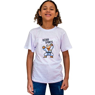 Camiseta Pixel Branco