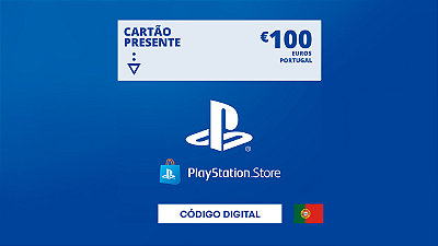 Gift Card Psn 100 Euros Portugal - Código Digital