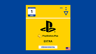 Gift Card Playstation Plus Extra 1 Mês Americana - Código Digital