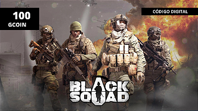 Jogo Black Squad 100 Gcoin - Código Digital